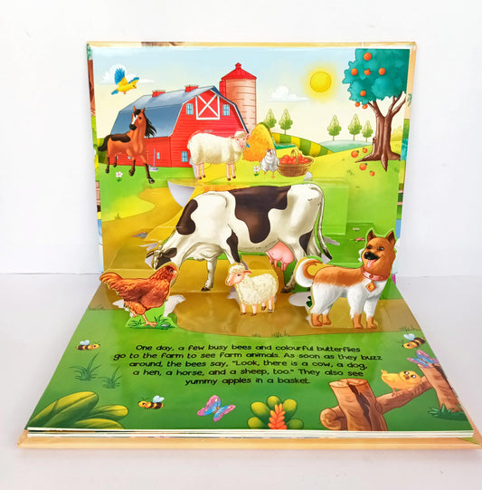 My First Amazing Pop up Book - Wonderful Day in the Farm