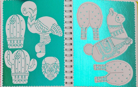 Flamingos Llamas & Other Cool Things (Press Out and Decorate)