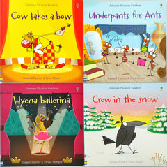 Usborne Phonics Reader Combo Set 34 (4 Books)