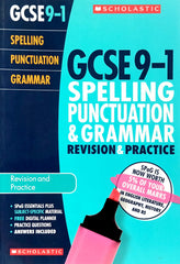 GCSE 9-1 Spelling Punctuation and Grammar Practice & Revision Book