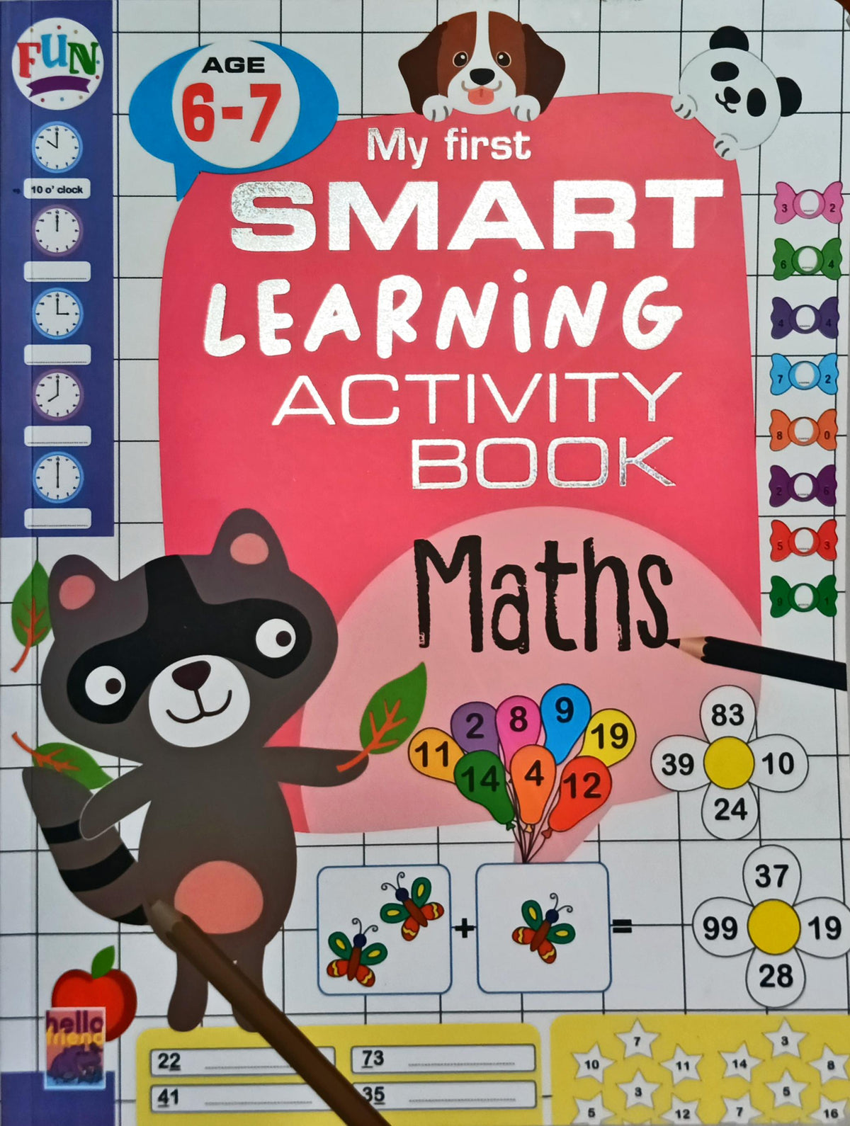 My First Smart Learning Activity Book Maths (Age 6-7)