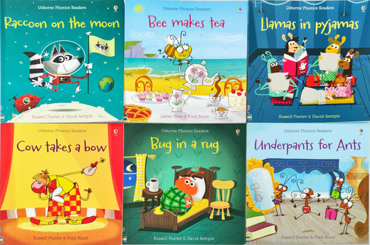Usborne Phonics Reader Combo Set 35 (6 Books)