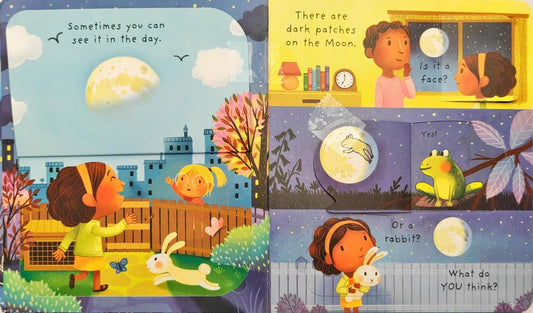 Usborne What is the Moon? (Flap Book)