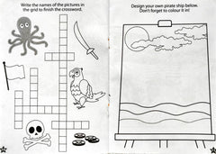 Pirate Puzzle Book