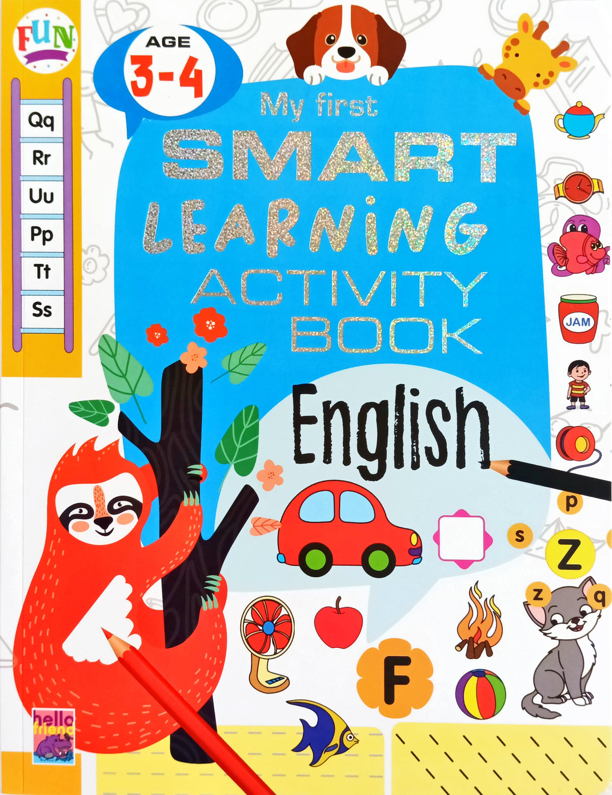My First Smart Learning Activity Book English (Age 3-4)