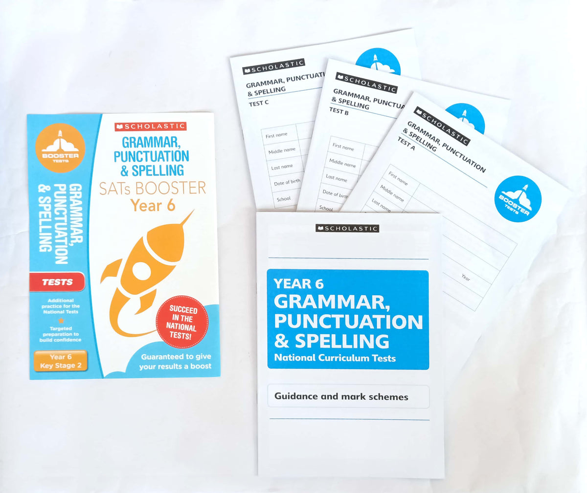 Grammar Punctuation and Spelling SATs Booster Tests (Year 6)