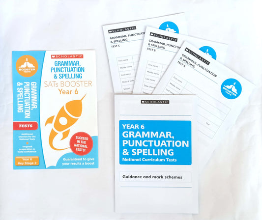 Grammar Punctuation and Spelling SATs Booster Tests (Year 6)