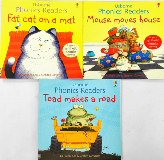 Usborne Phonics Reader Combo Set 38 (3 Books)