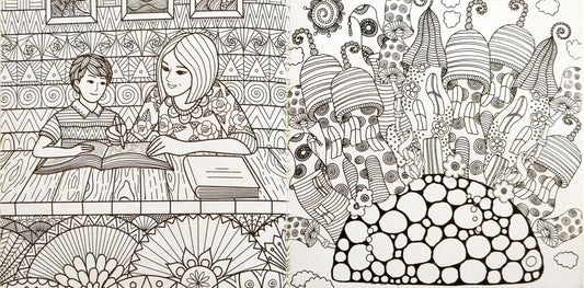 Calm (Colouring Book)