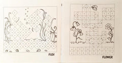 Mosaic Picture Stickers and Colouring