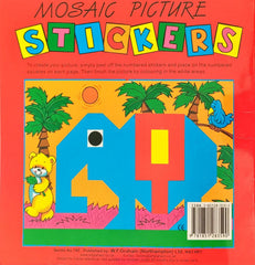 Mosaic Picture Stickers and Colouring