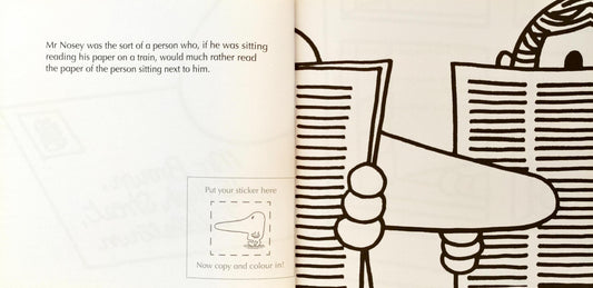 My Mr Noisy Copy Colouring Book