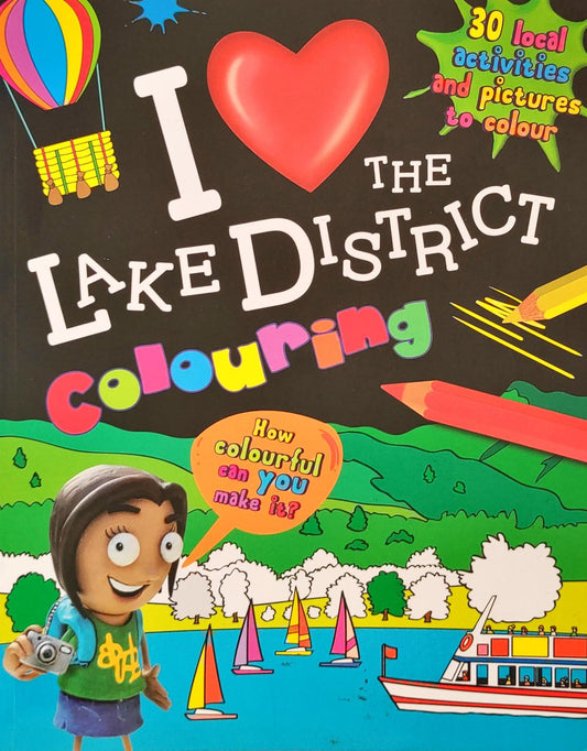 I Love the Lake District  (Colouring Book)