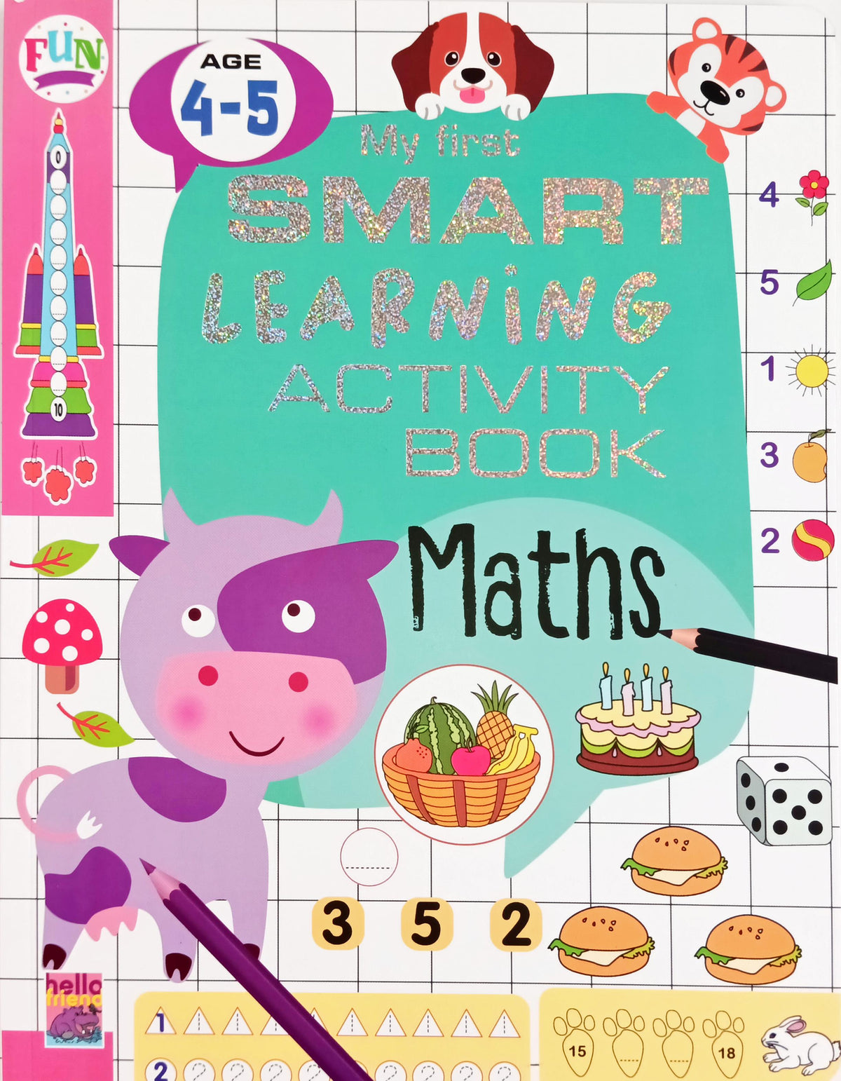 My First Smart Learning Activity Book Maths (Age 4-5)
