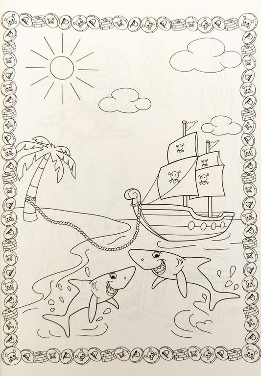 My Pirate  (Colouring Book)