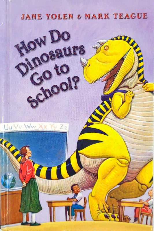 How do Dinosaur go to School?