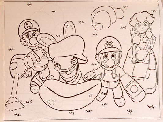 Super Mario (Colouring Book)