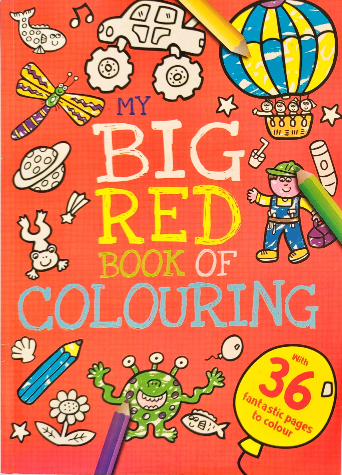 My Big Red Book of Colouring