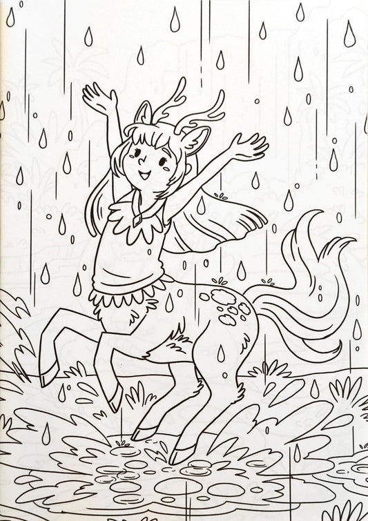 Magical Creatures (Colouring Book)