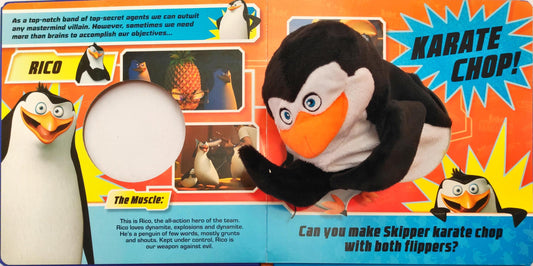 Penguins of Madagascar Meet the Elite Team (Puppet Book)