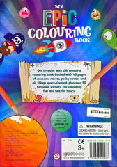 My Epic Colouring (With Over 50 Stickers)