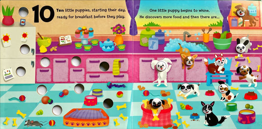 10 Little Puppies (Count Down Book)