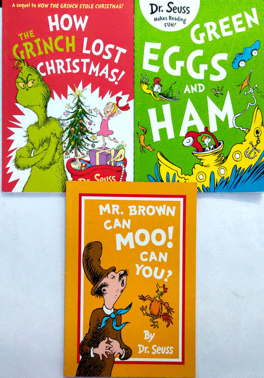 Dr Seuss Combo Set 34 (3 Books)