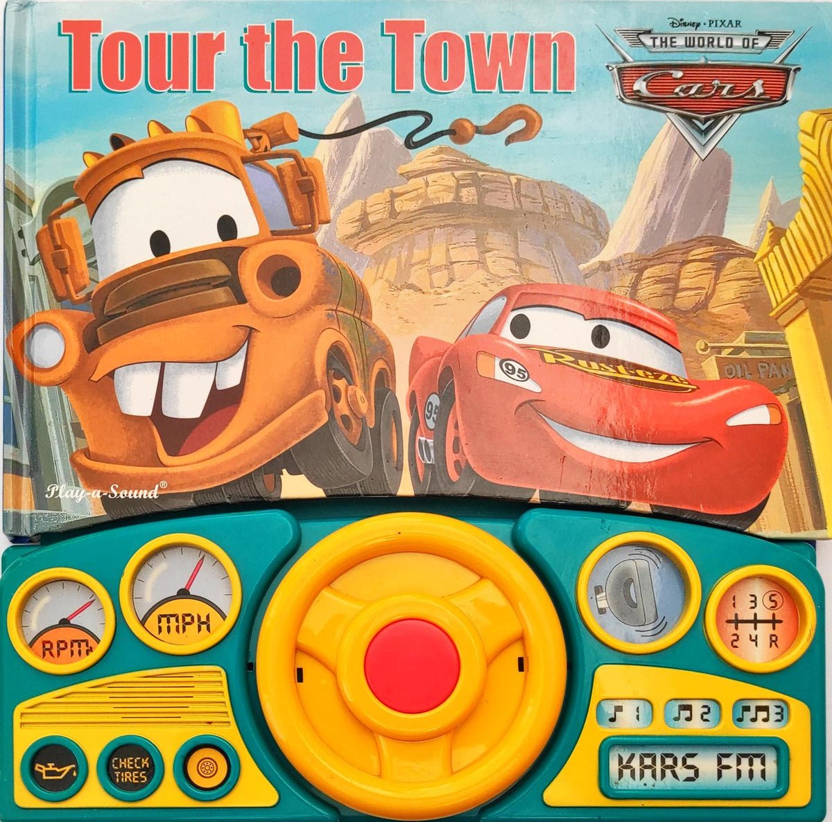 Disney Car Tour the Town (Sound Book)