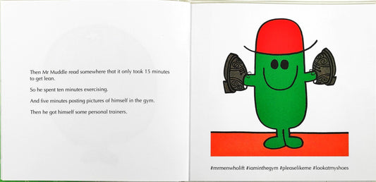 Mr Greedy eats clean to get Lean