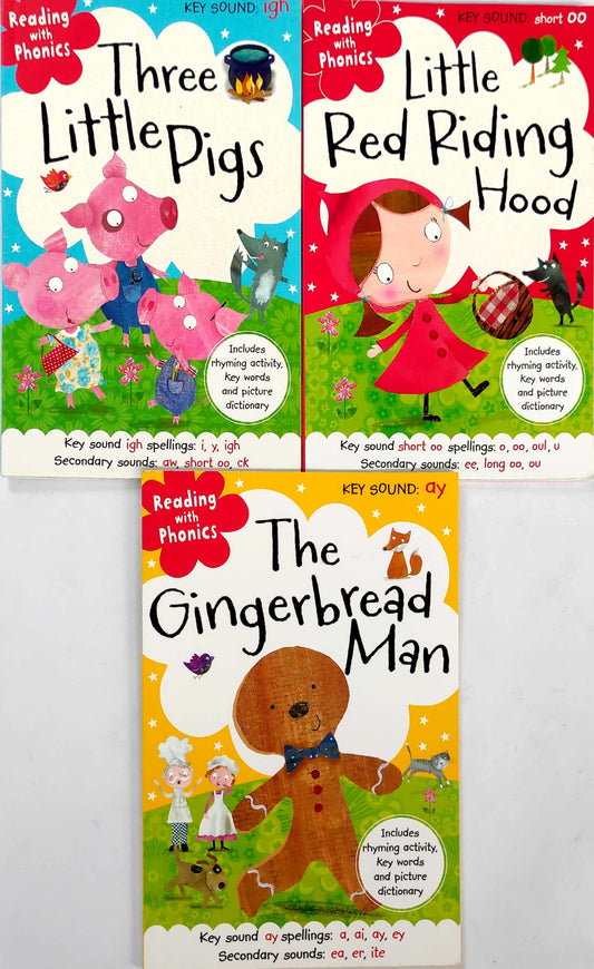 Reading with Phonics Combo 14 (3 Books)