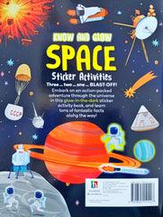 Know and Glow Space Sticker Activities