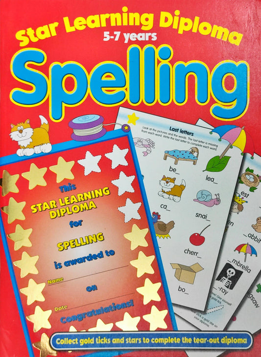 Spelling Star Learning Diploma (5-7 Age)