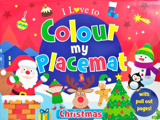 I Love to Colour my Placemat