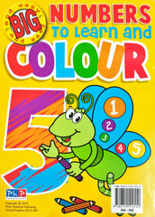 Numbers to Learn and Colour