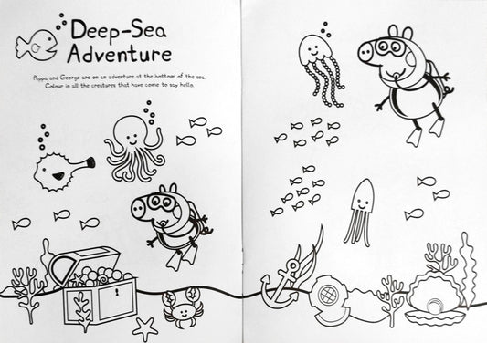 Peppa Pig Under the Sea (Colouring Book)