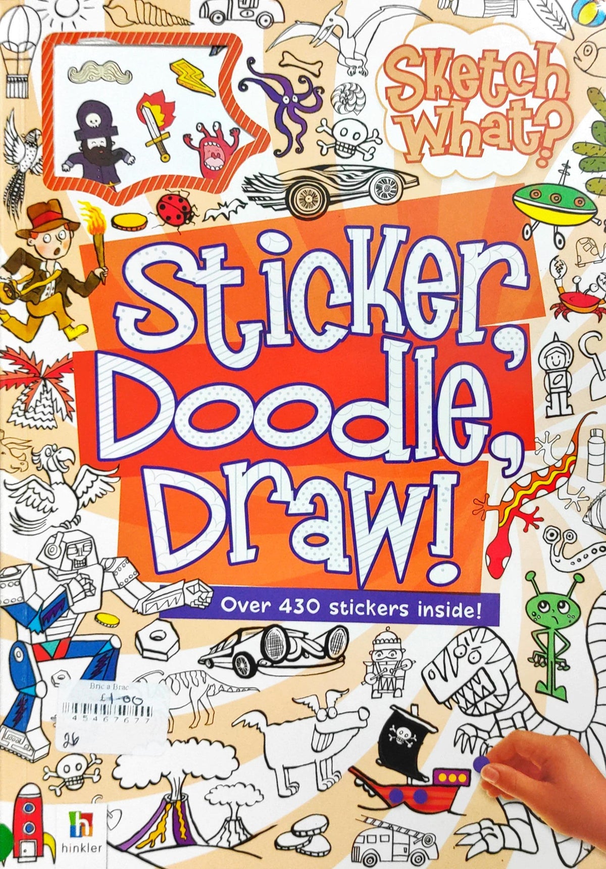 Sticker Doodle Draw! (Over 430 Stickers Inside)