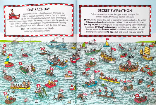 Where's Wally? At Sea (Activity Book/100+ Stickers)