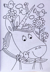My Beautiful Unicorn Colouring Book