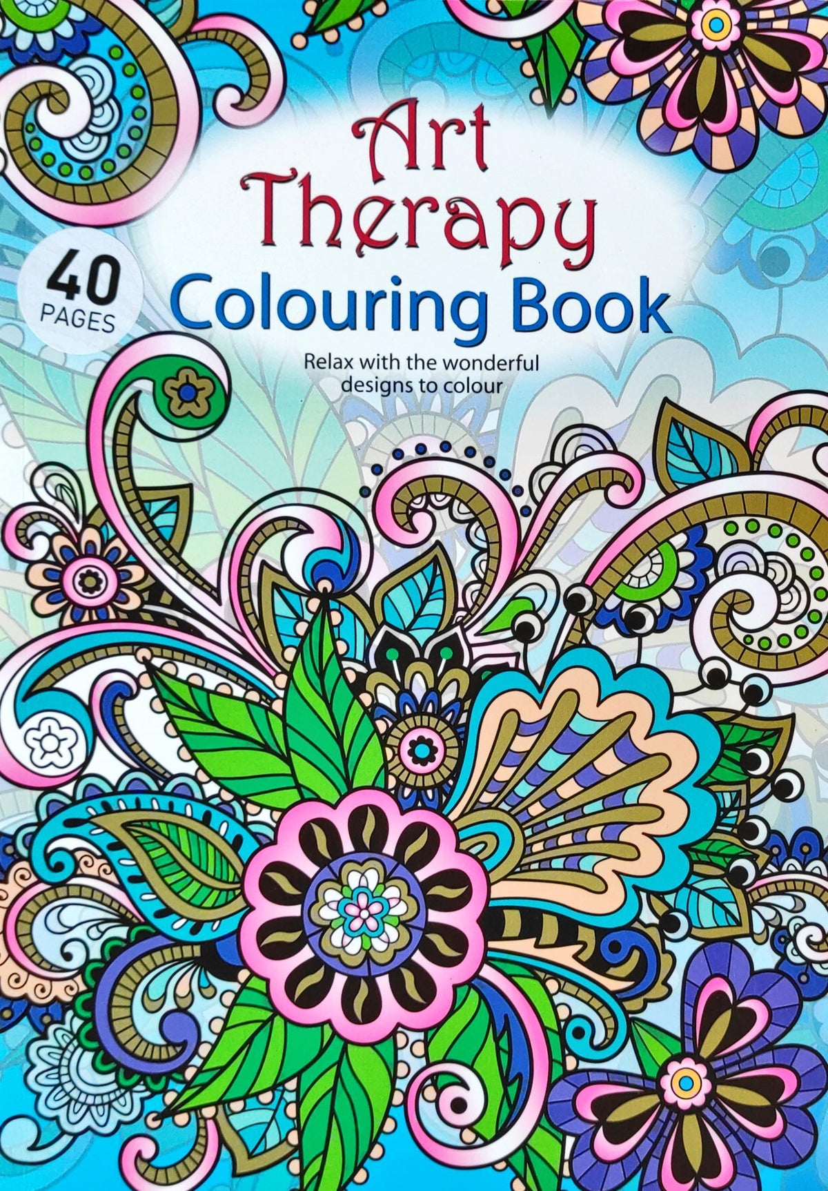 Art Therapy Colouring Book (40 Pages)