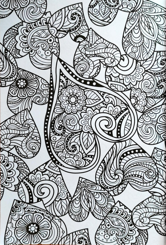 Art Therapy Colouring Book (40 Pages)