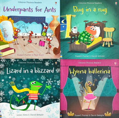 Usborne Phonics Reader Combo Set 6 (4 Books)