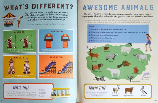The Great British Staycation (Activity Book)