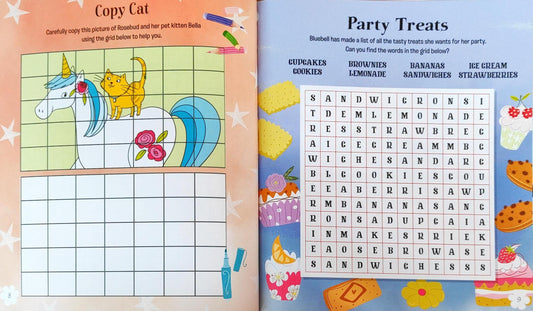 Magical Unicorn Puzzle Book