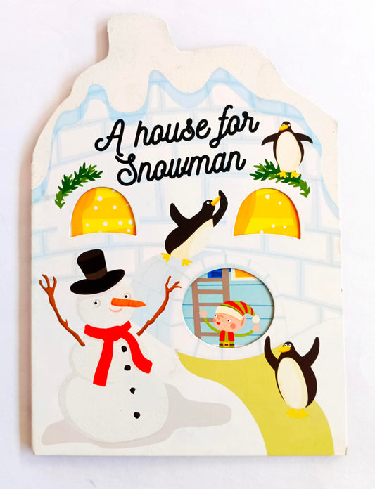 A House For Snowman  (Cut Book)