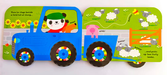 Usborne Baby's Very First Tractor Book (Wheel Book)