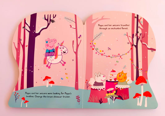 Peppa's Fantastic Unicorn  (Cut Book)