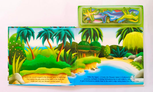Magnetic Dinosaur Island (Magnet Book)