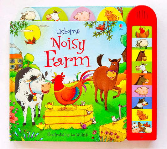 Usborne Noisy Farm (9 Sounds / Sound Book)