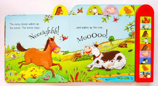 Usborne Noisy Farm (9 Sounds / Sound Book)