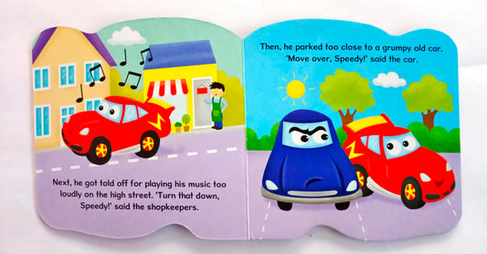 Speedy the Sports Car (Cut Book)